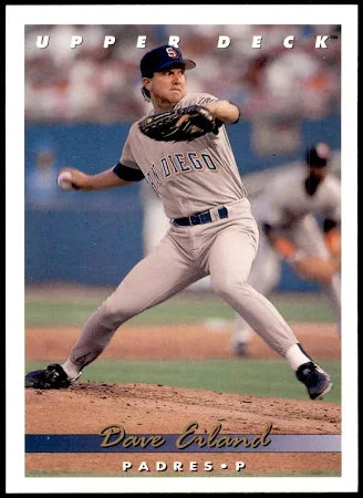 1993 Upper Deck Dave Eiland Baseball Card #709