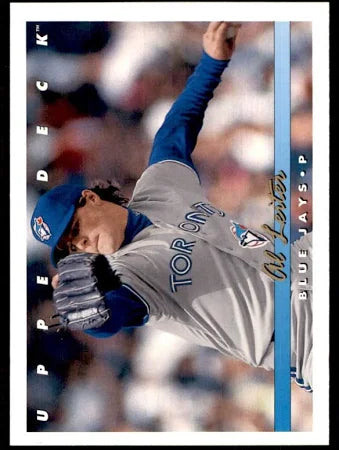1993 Upper Deck Al Leiter Baseball Card #638