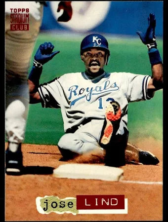 1994 Topps Stadium Club Jose Lind Baseball Card #135