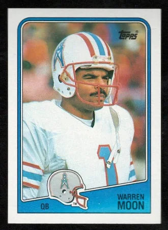 1988 Topps Warren Moon Football Card #103
