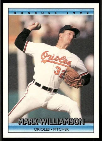 1992 Donruss Mark Alan Williamson Baseball Card #511