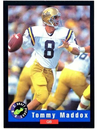 1992 Classic Draft Picks Tommy Maddox Football Card #58