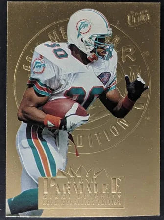 1995 Pinnacle Bernie Parmalee Football Card #181