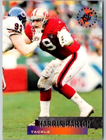 1995 Topps Harris Barton Football Card #98