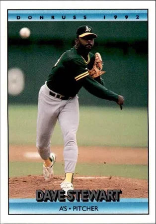 1992 Donruss David Keith Stewart Baseball Card #225