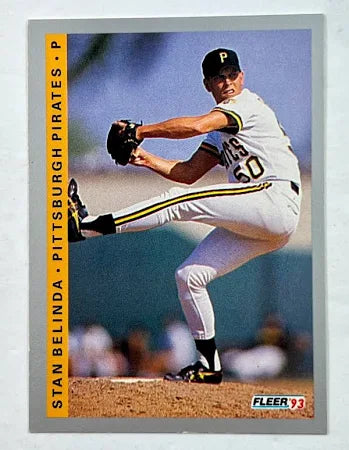 1993 Fleer Stan Belinda Baseball Card #110