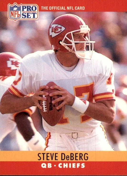1990 NFL Pro Set Steve DeBerg Football Card #141