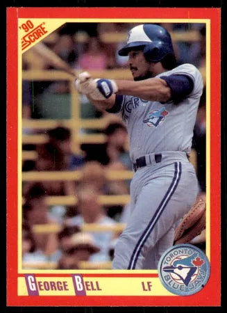 1990 Score George Bell Baseball Card #286