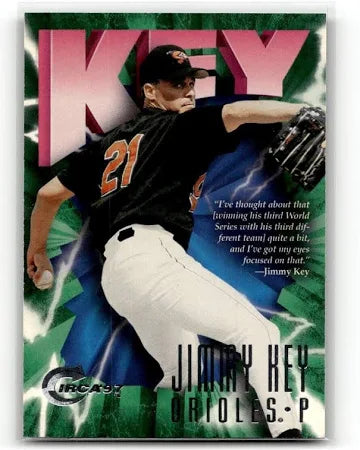1997 Fleer Jimmy Key Baseball Card #333