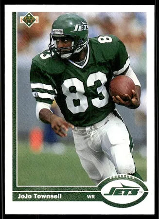1991 Upper Deck Jojo Townsell Football Card #50