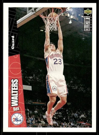 1994 Upper Deck Collectors Choice Rex Walters Basketball Card #119