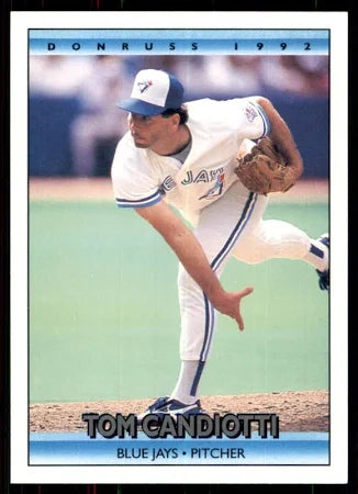 1992 Donruss Thomas Caesar Candiotti Baseball Card #459