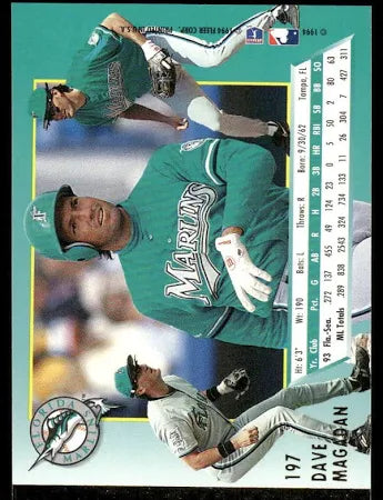 1994 Fleer Dave Magadan Baseball Card #197
