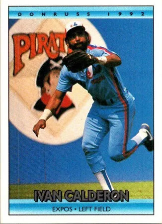 1992 Donruss Ivan Calderon Baseball Card #48