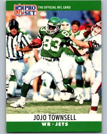 1990 NFL Pro Set Jojo Townsell Football Card #241