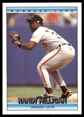 1992 Donruss Randall Andre Milligan Baseball Card #222