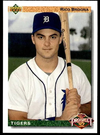 1992 Upper Deck Rico Brogna Baseball Card #74