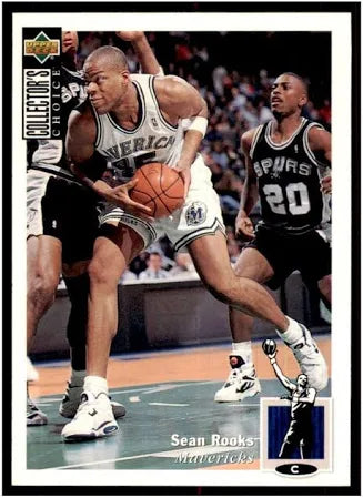 1994 Upper Deck Collectors Choice Sean Rooks Basketball Card #93