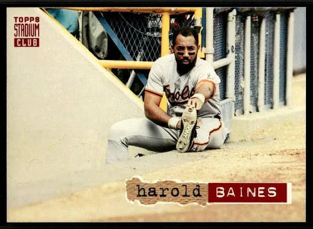 1994 Topps Stadium Club Harold Baines Baseball Card #16