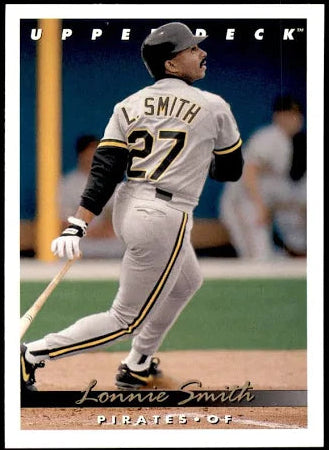 1993 Upper Deck Lonnie Smith Baseball Card #716
