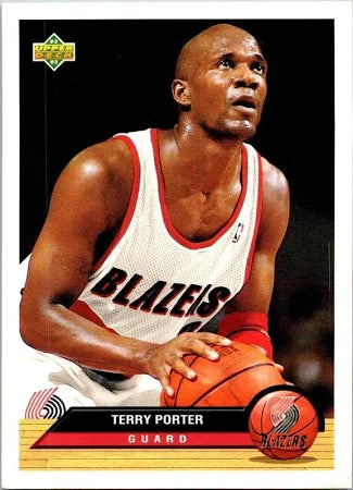 1994 Upper Deck Terry Porter Basketball Card #P34