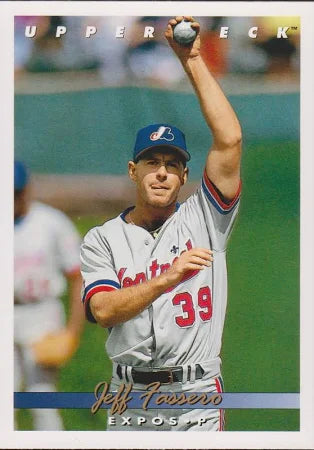 1993 Upper Deck Jeff Fassero Baseball Card #609