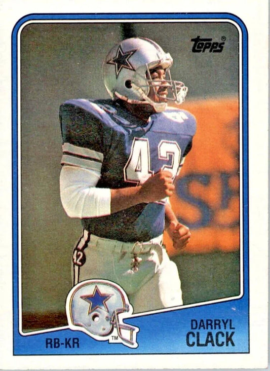 1988 Topps Darryl Clack Football Card #265