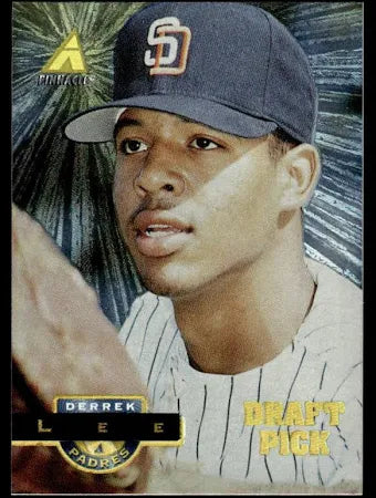 1994 Pinacle Draft Pick Derrek Lee Baseball Card #438