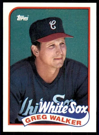 1989 Topps Greg Walker Baseball Card #408