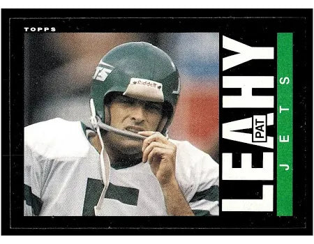 1985 Topps Pat Leahy Football Card #342