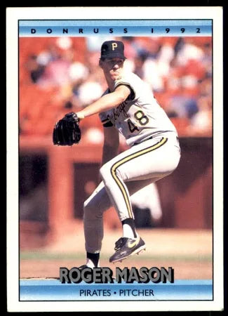 1992 Donruss Roger Leroy Mason Baseball Card #715