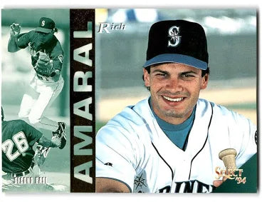 1994 Score Select Rich Amaral Baseball Card #114