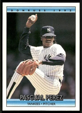 1992 Donruss Pascual Gross Perez Baseball Card #695