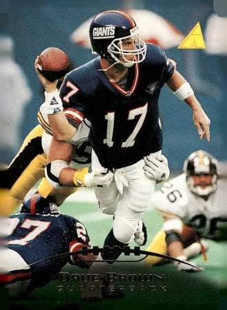 1993 Classic Dave Brown Football Card #187