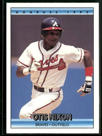 1992 Donruss Otis Junior Nixon Baseball Card #41