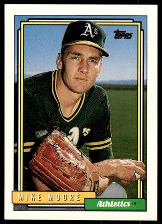 1992 Topps Mike Moore Baseball Card #359