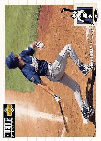 1994 Upper Deck Collectors Choice Steve Finley Baseball Card #523