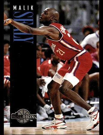 1995 Skybox Malik Sealy Basketball Card #242
