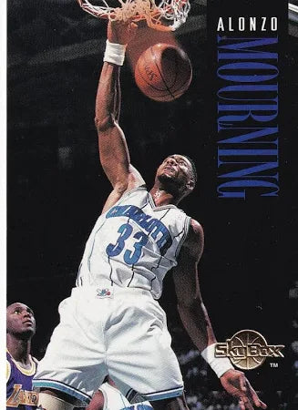 1994 Skybox Alonzo Mourning Basketball Card #20