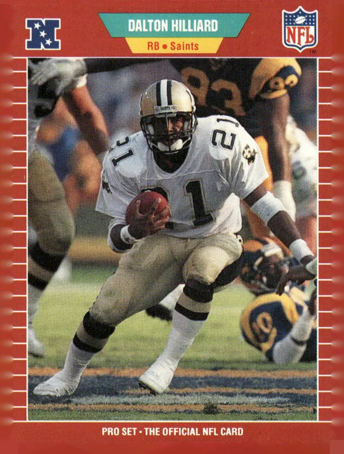 1989 NFL Pro Set Dalton Hilliard Football Card #269