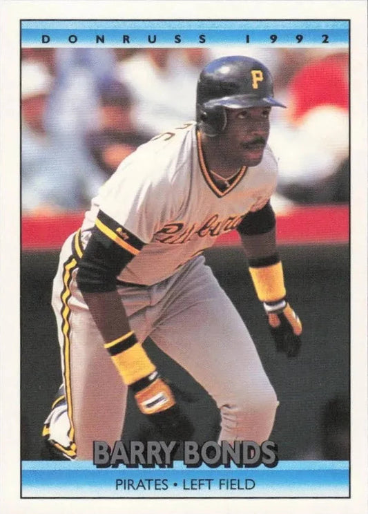 1992 Donruss Barry Lamar Bonds Baseball Card #243