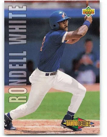 1993 Upper Deck Diamond Debuts Rondell White Baseball Card #510