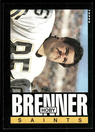 1985 Topps Hoby Brenner Baseball Card #102