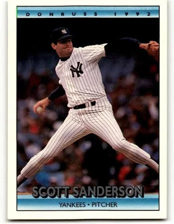 1992 Donruss Scott Douglas Sanderson Baseball Card #227