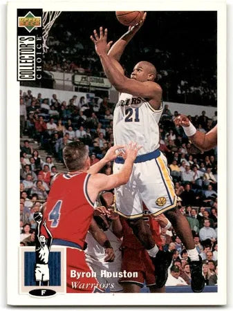 1994 Upper Deck Collectors Choice Byron Houston Basketball Card #61