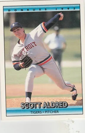 1992 Donruss Scott Phillip Aldred Baseball Card #486