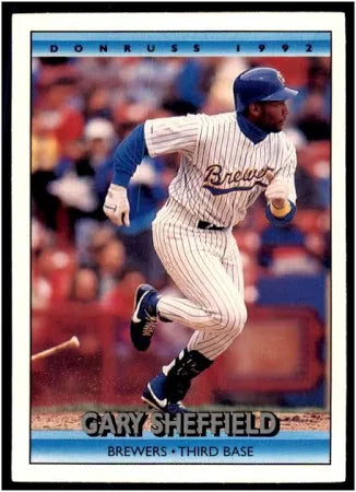 1992 Donruss Gary Antonian Sheffield Baseball Card #192