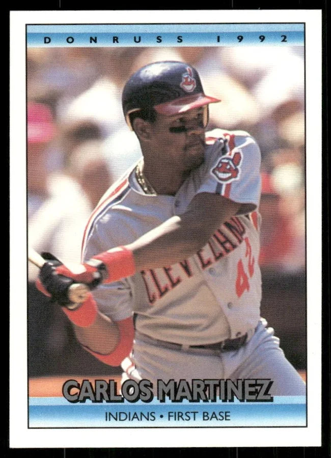 1992 Donruss Carlos Alberto Martinez Baseball Card #521
