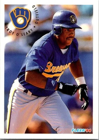 1993 Fleer Troy O'Leary Baseball Card #187