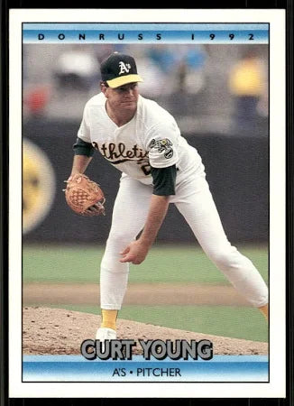 1992 Donruss Curtis Allen Young Baseball Card #469